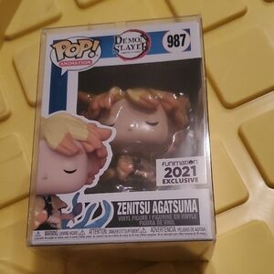 Demon Slayer Zenitsu Agatsuma #987 Exclusive Funko Pop